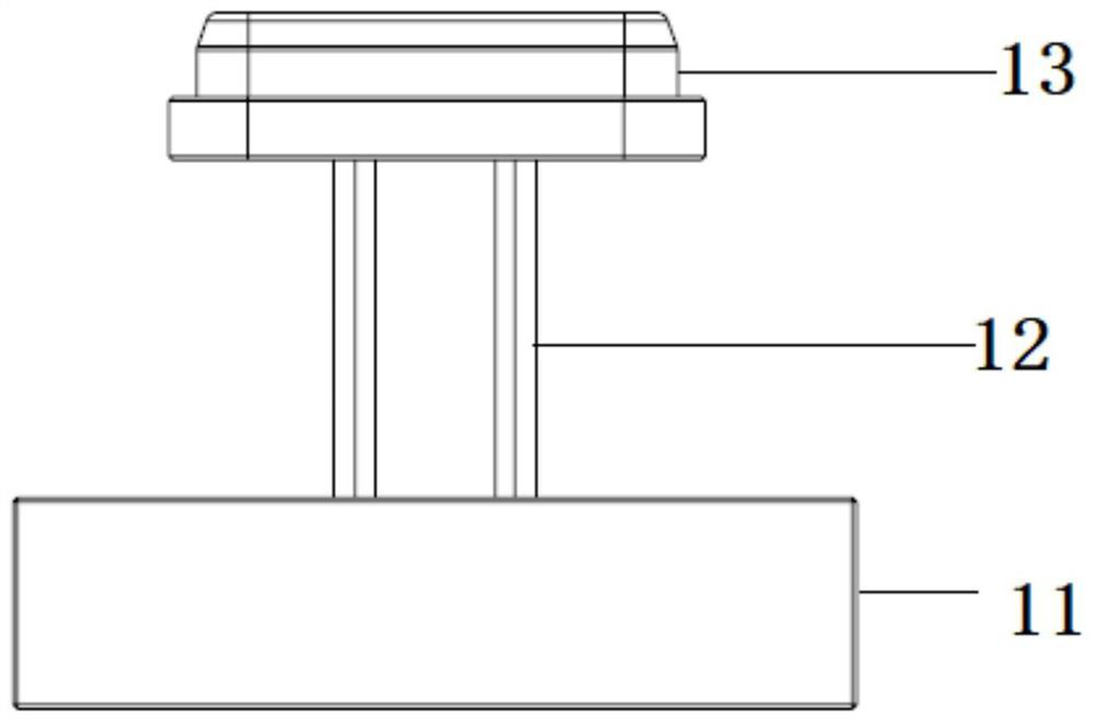 Clamping device for high-frequency heat treatment process and method