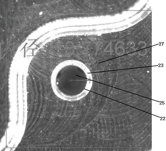 Threaded hole structure quality detection method