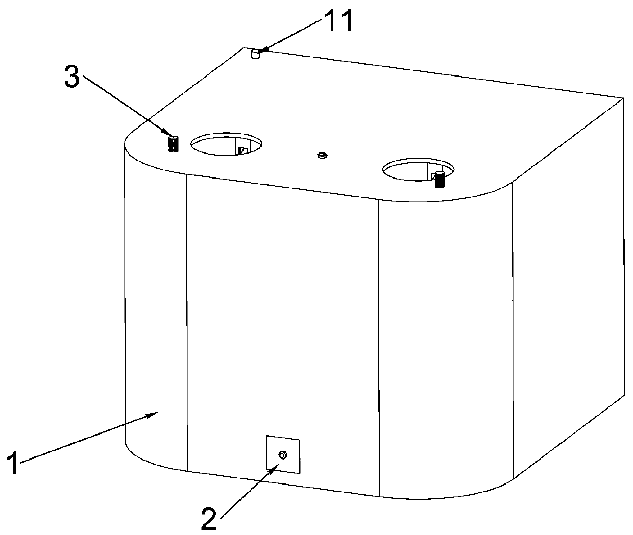 Traditional Chinese medicine fumigating treatment device for peripheral blood vessels of lower limbs