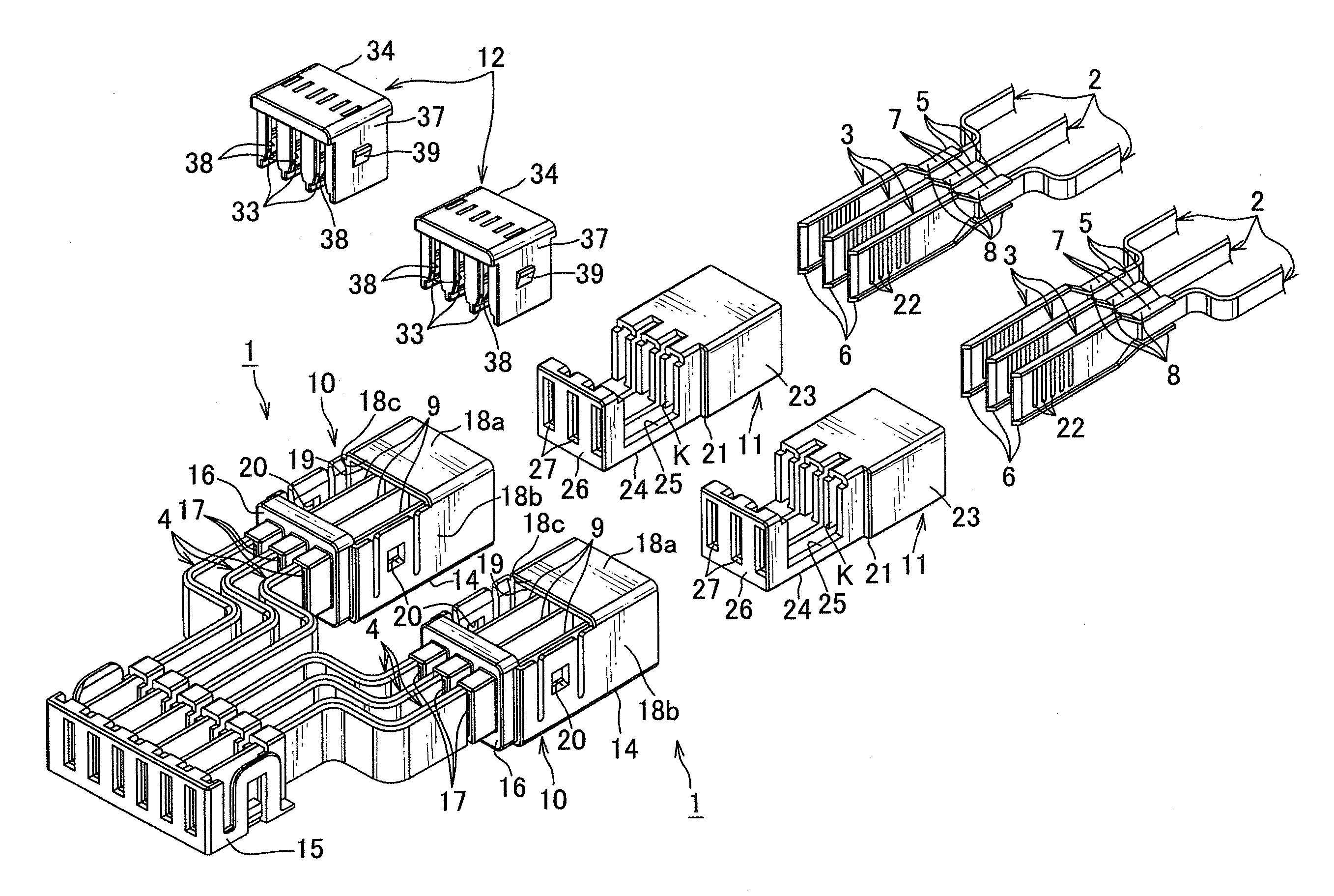 Terminal connection structure