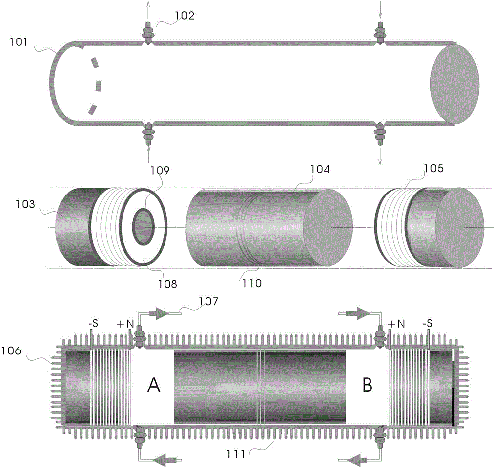 Free piston linear electric generator