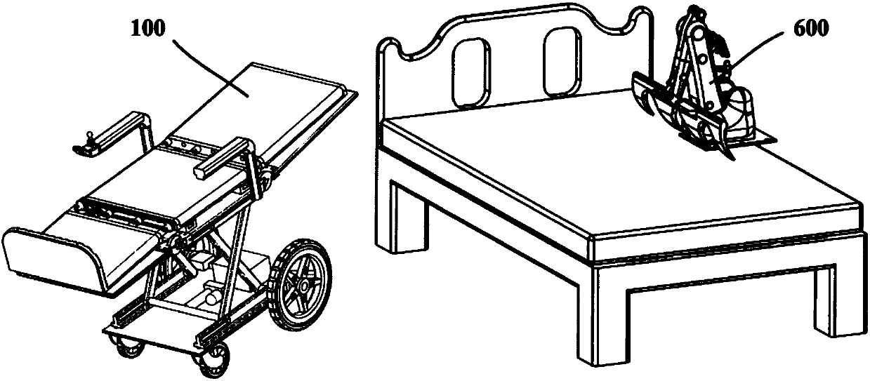 Medical auxiliary nursing machine