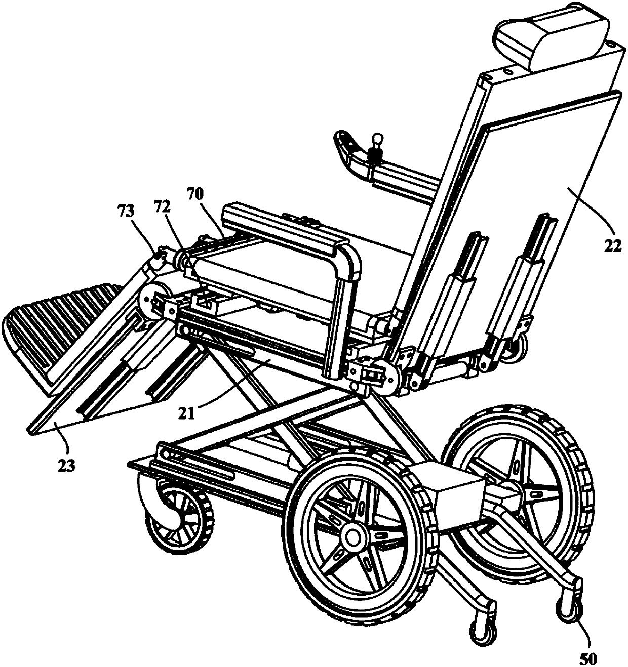 Medical auxiliary nursing machine