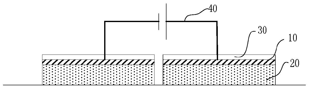 Conductive hydrogel electrical stimulation patch and preparation method and application thereof