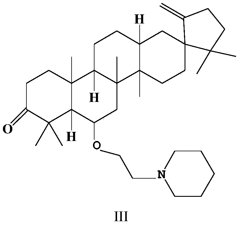 Application of O-(piperidinyl) ethyl derivative of Cleistanone in preparing drugs for resisting chronic obstructive pulmonary diseases