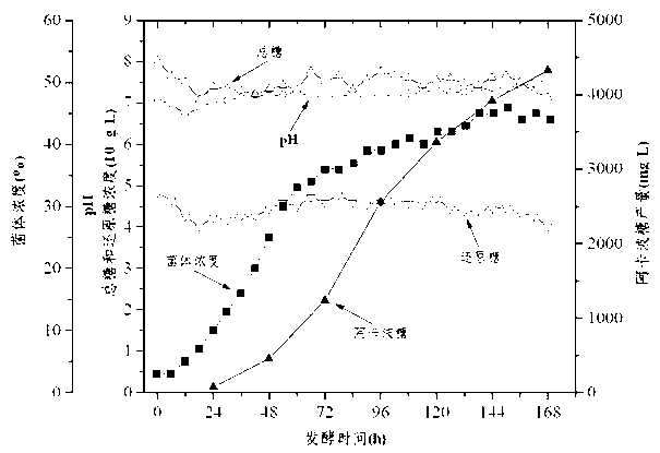 Simple fermentation method for acarbose