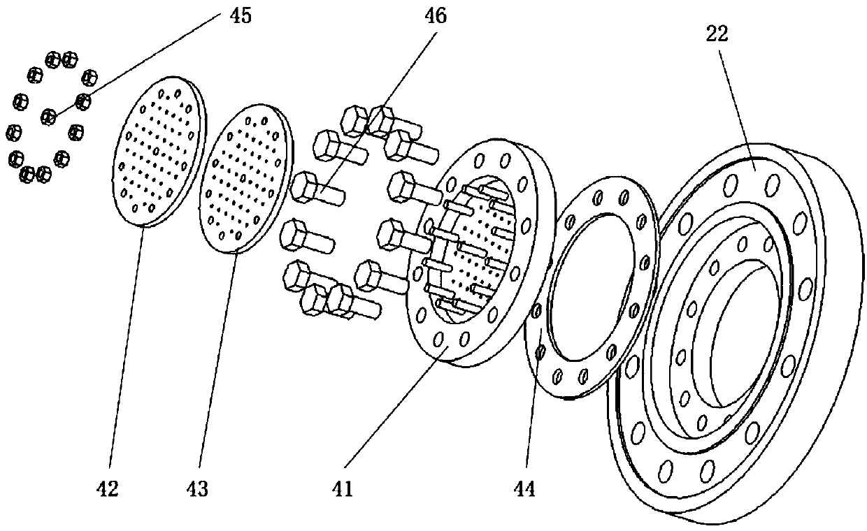 High-temperature and high-pressure micro tube and shell type heat exchanger