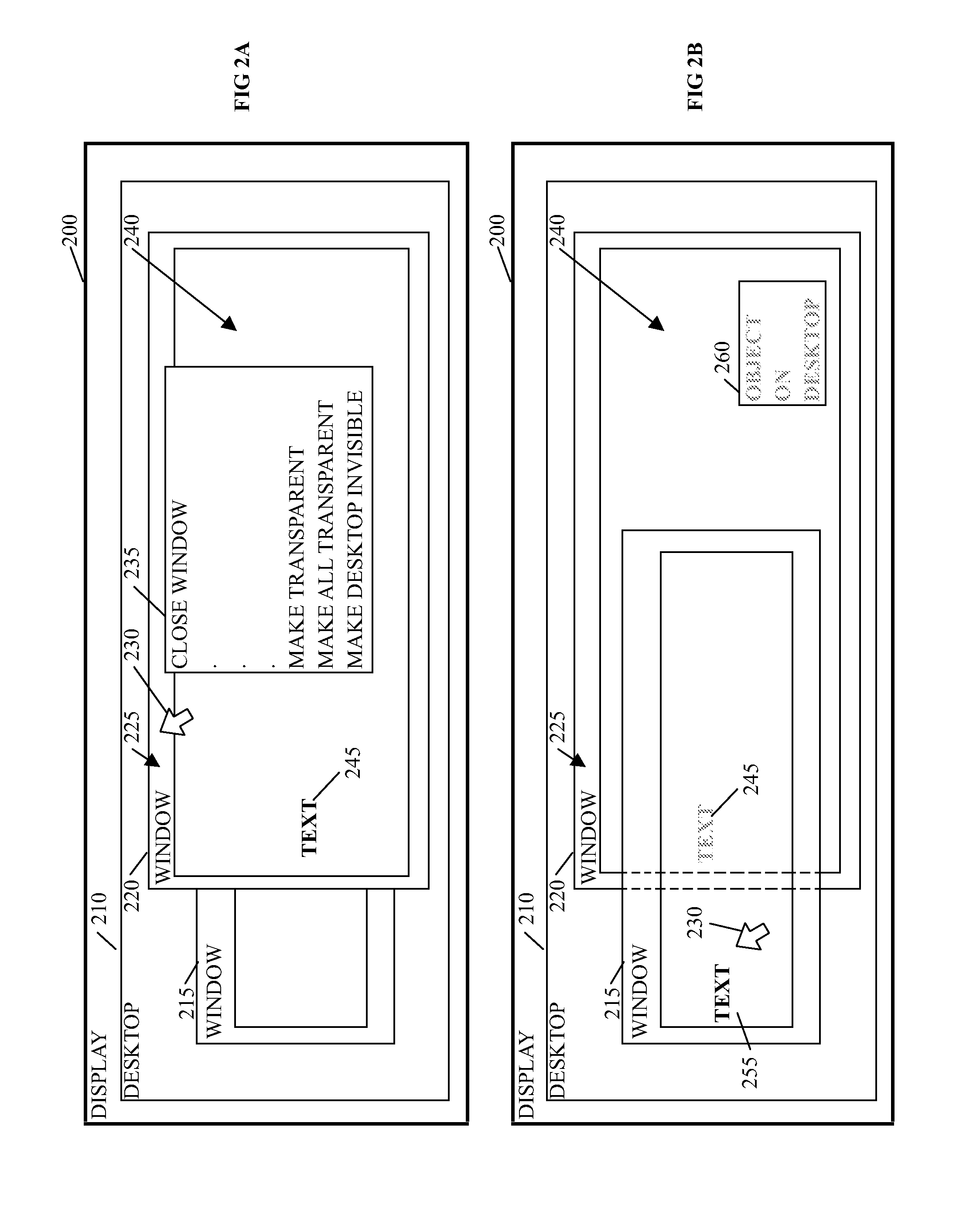 Methods and arrangements to manage transparent windows