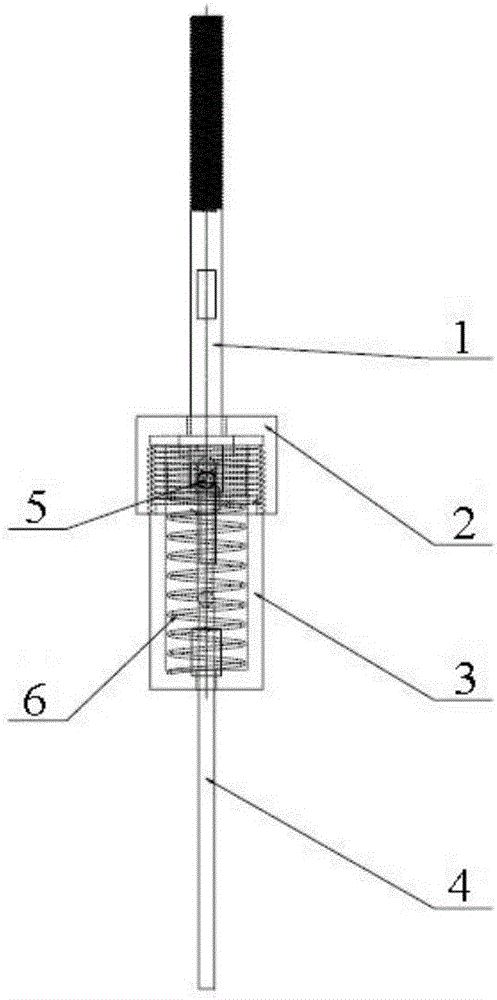 Self-tensioning energy-dissipating lock