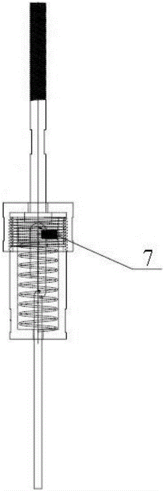 Self-tensioning energy-dissipating lock