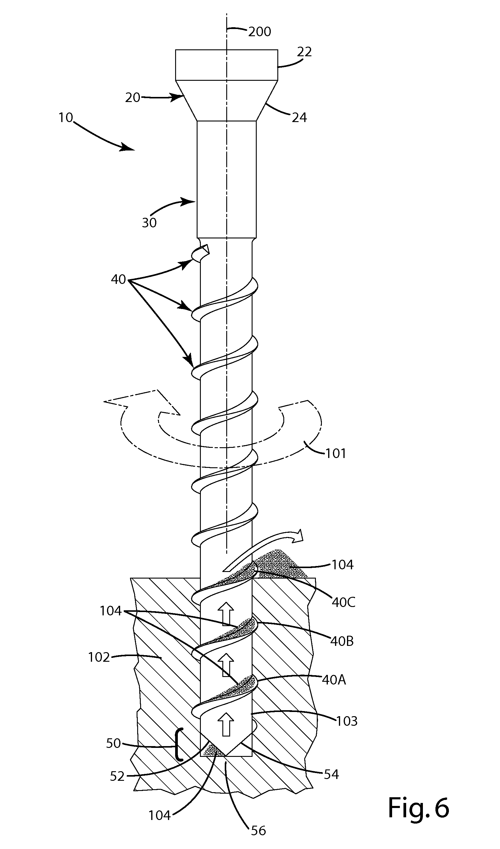 Fastener, installation tool and related method of use