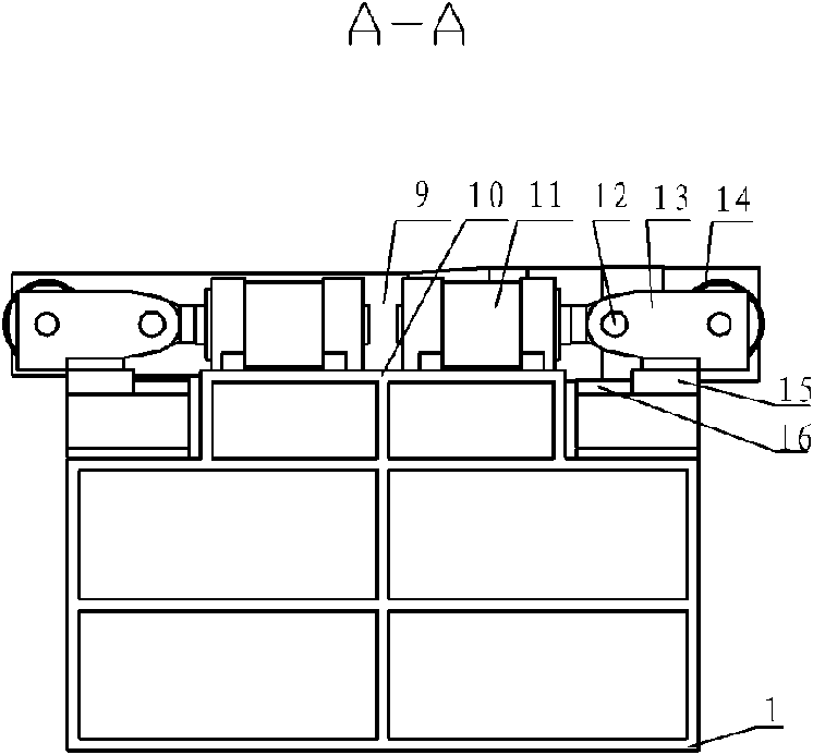 High-speed train wheel track contact stress test bench