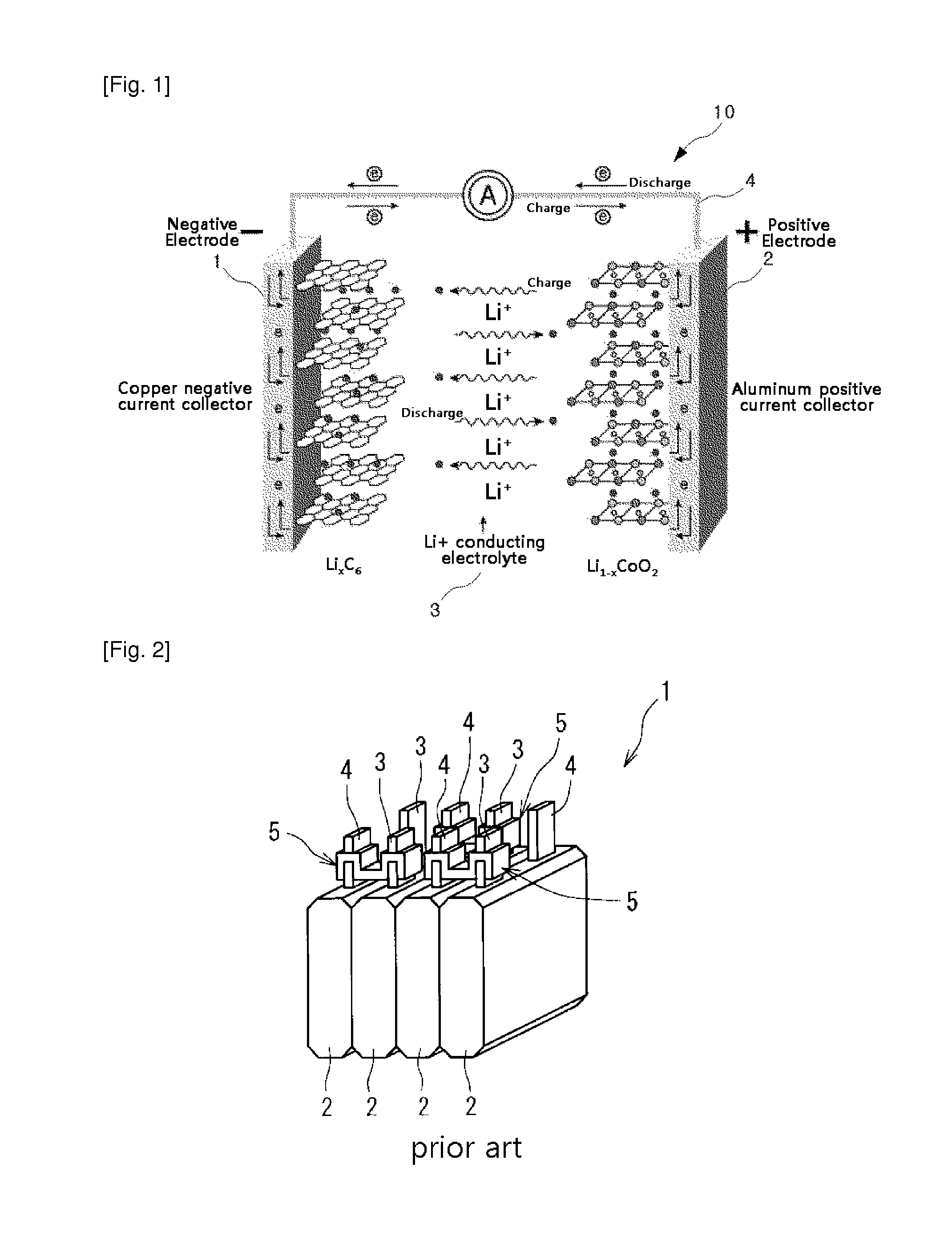 Battery having cell tab connection structure using resistance welding