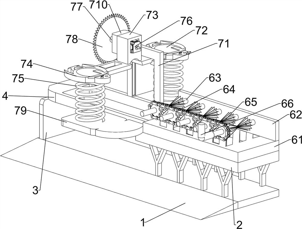 Wood equidistant cutting device for stool leg manufacturing