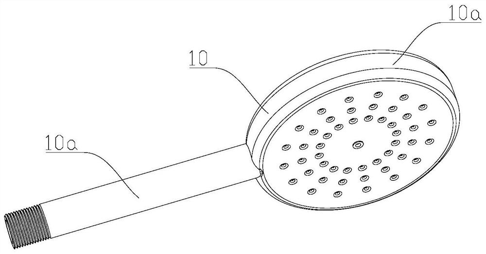 A shower with the function of adding liquid