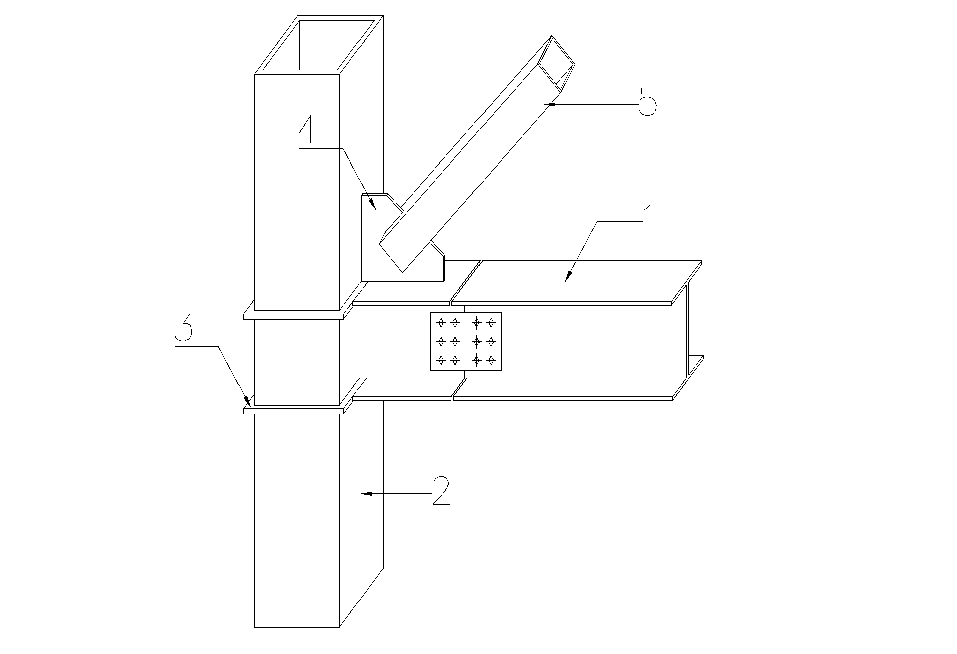 Novel steel structure building system