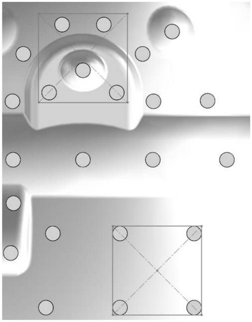 Mold making method of thermal forming plastic suction female mold and female mold