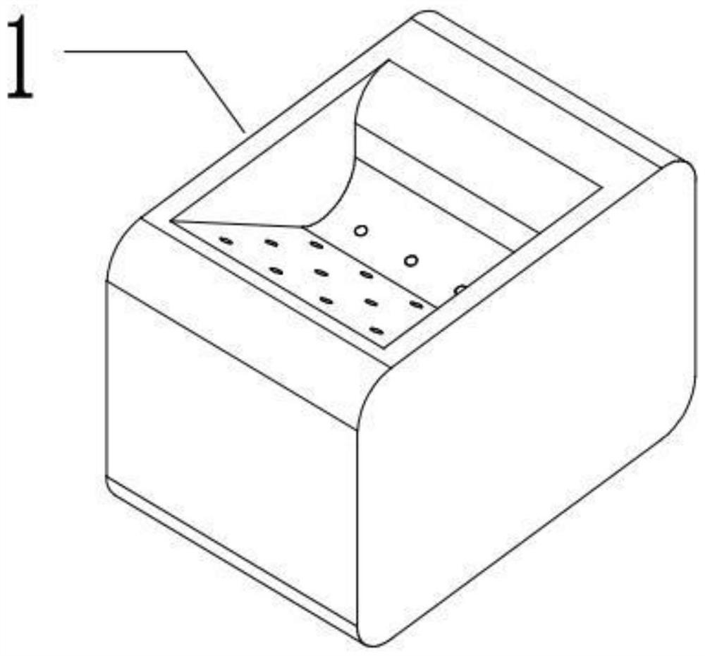 Mold making method of thermal forming plastic suction female mold and female mold