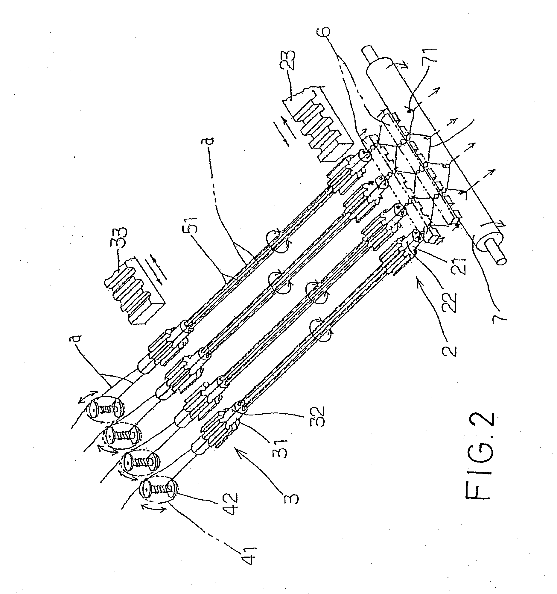 Plastic open mesh net manufacturing device and machine