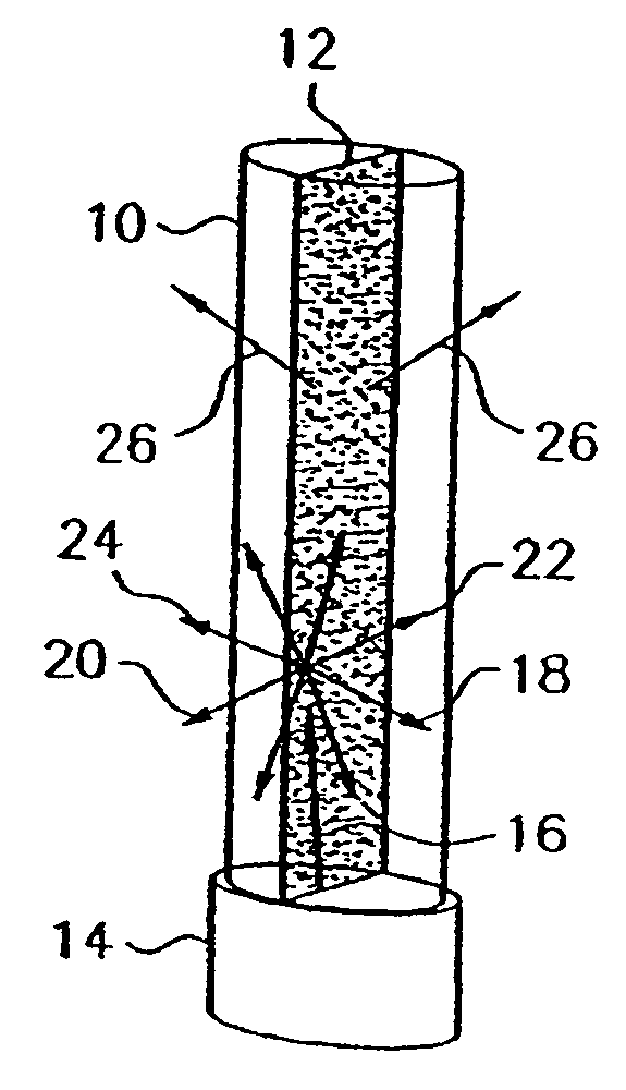 Lighting system using multiple colored light emitting sources and diffuser element