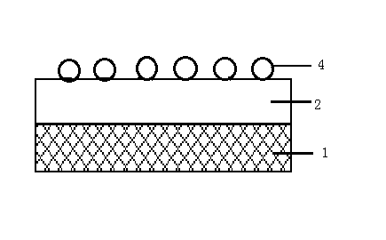 GaN base LED transparent electrode graphical preparation method