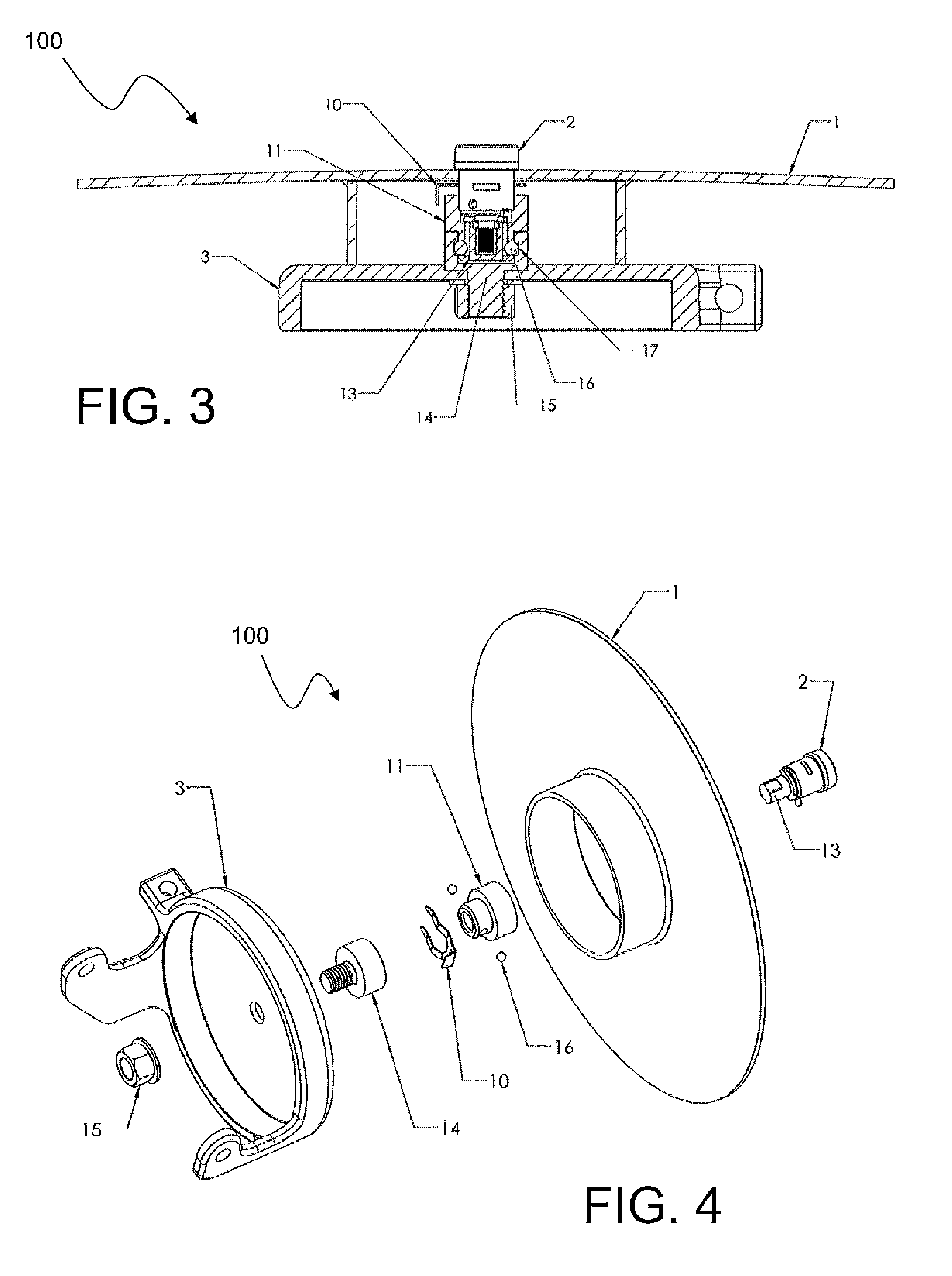 Underground tank lock