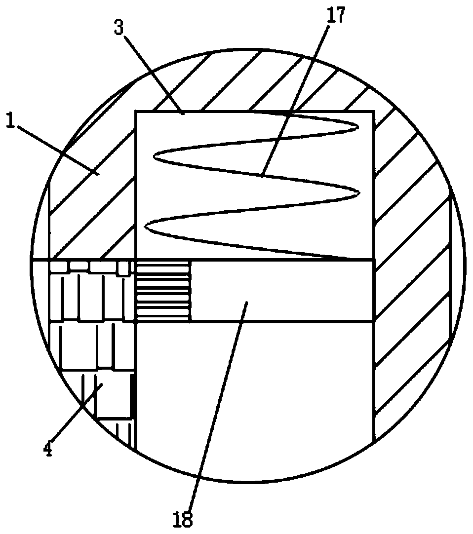 Environment-friendly building rammer with dust settling function