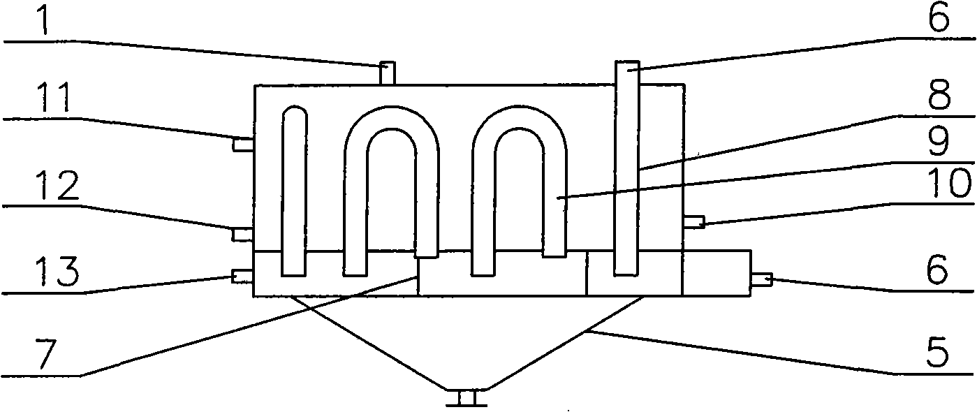 Soot processing device