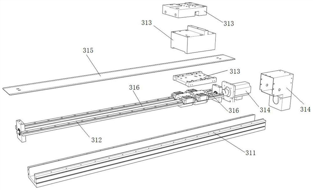 Automatic ultrasonic shot blasting device and method for processing metal sheet