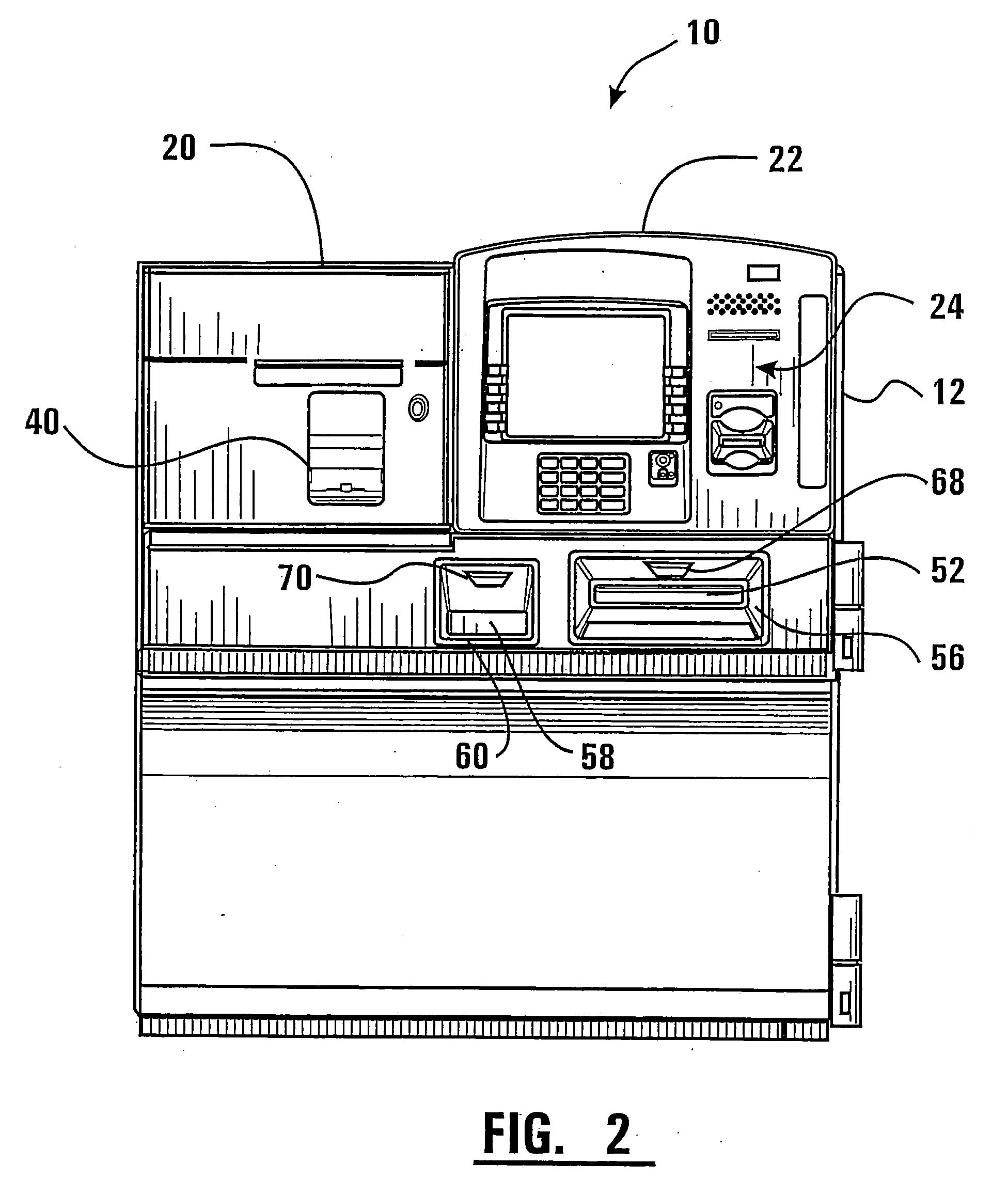 Cash dispensing automated banking machine diagnostic method