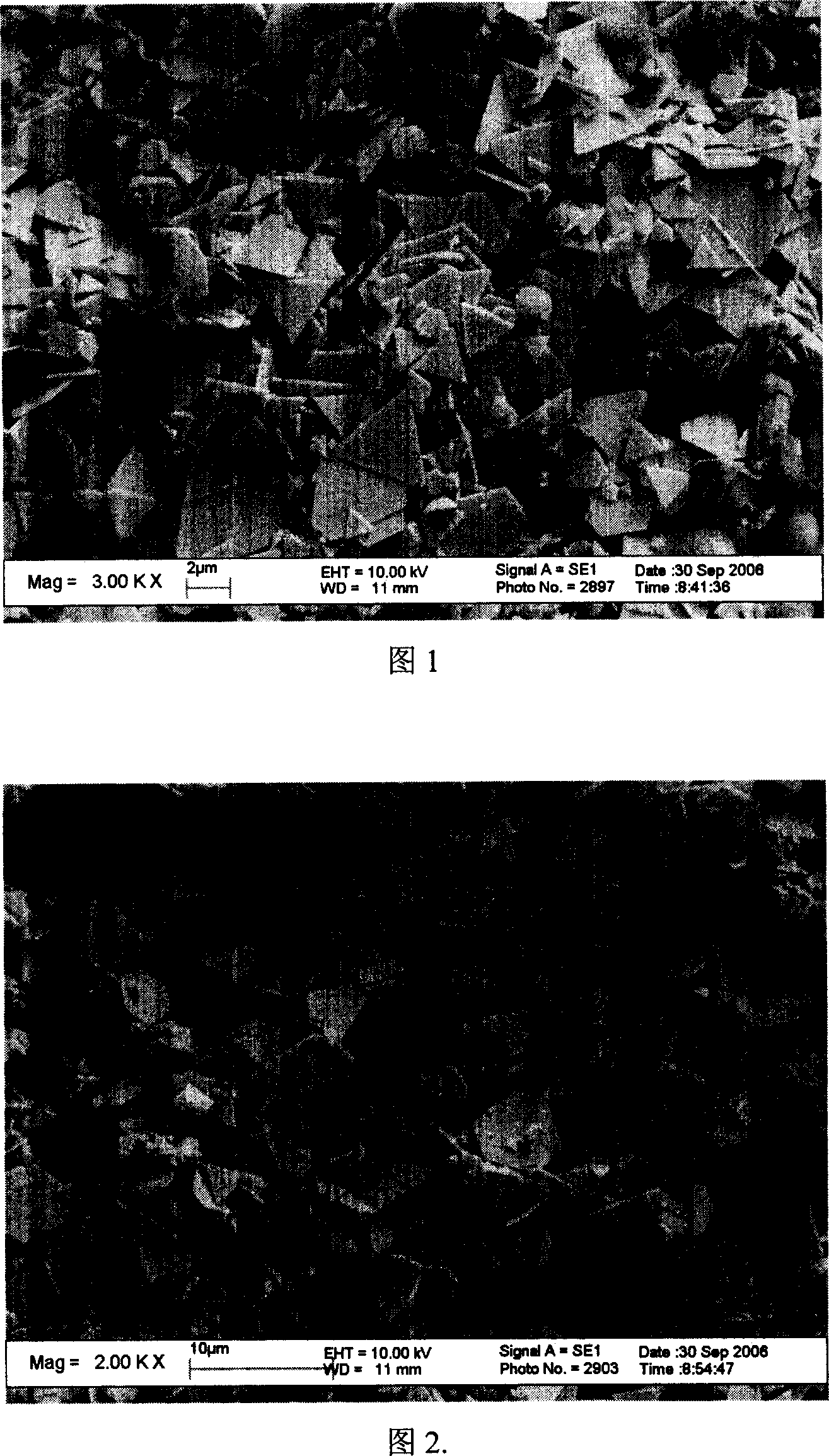 Laminar crystallized copper powder and preparation method thereof