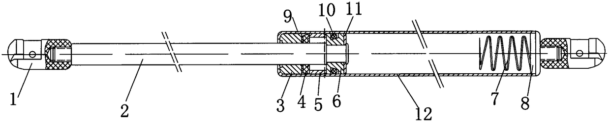 Novel air spring with mechanical spring