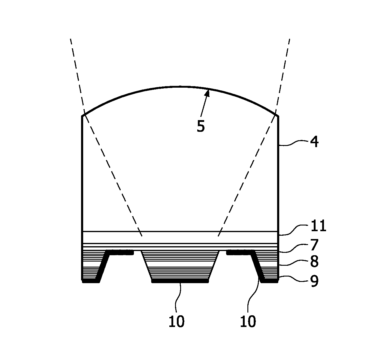 High power vcsel with improved spatial mode