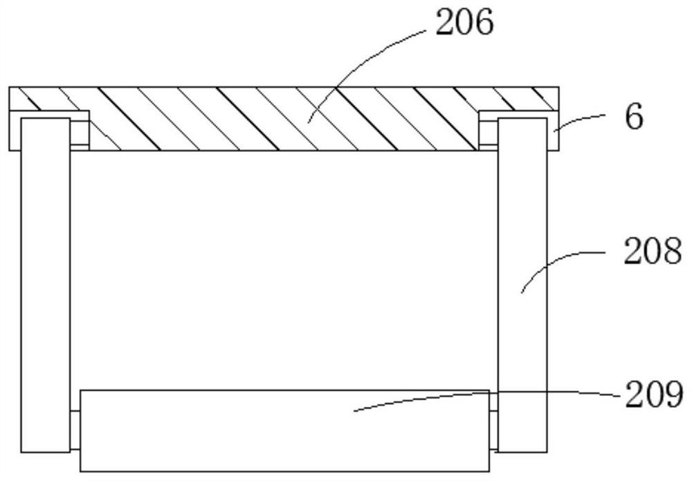 Pressing device for paper box printing