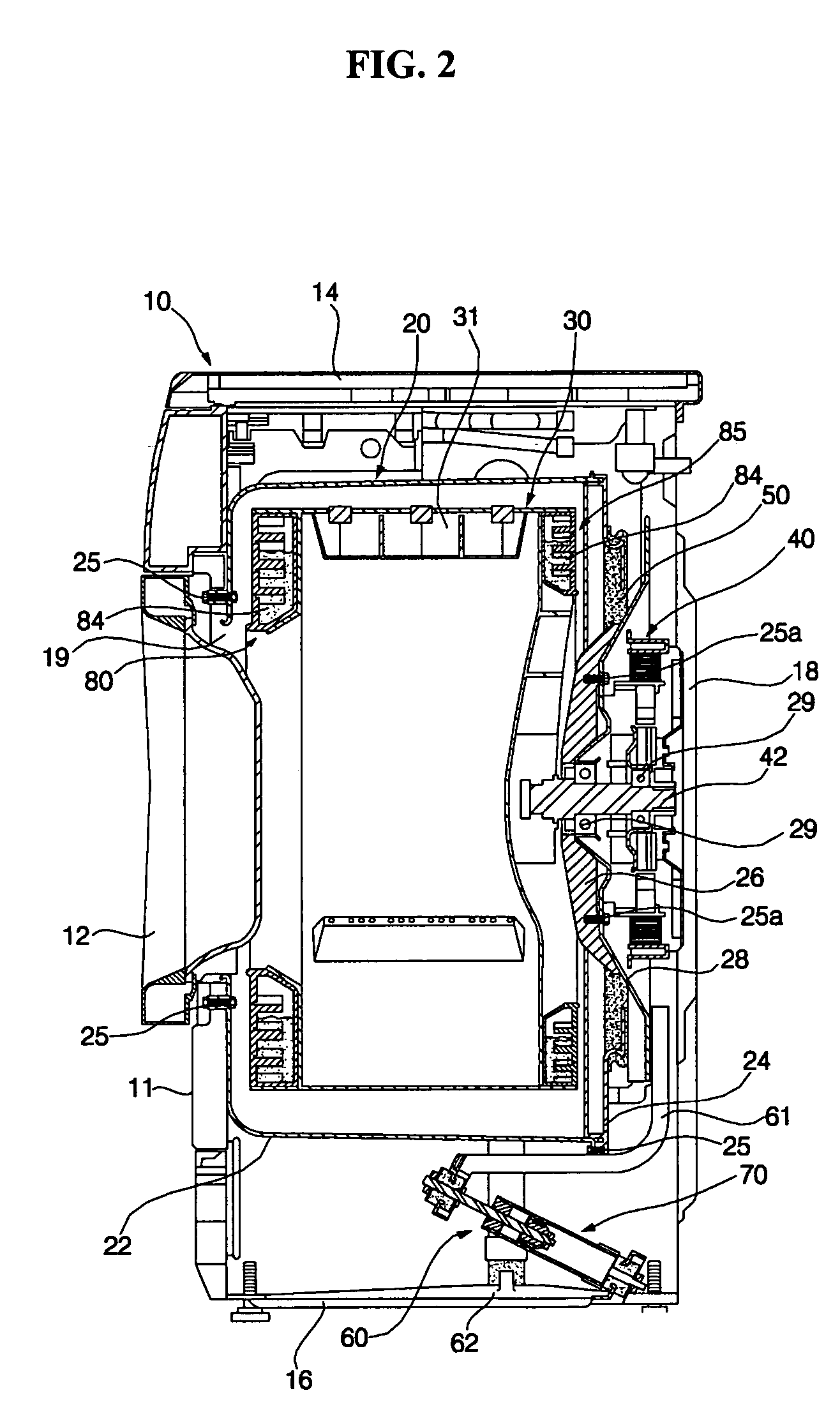 Drum type washing machine and drum therefor