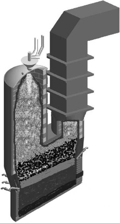 Flash smelting method of iron