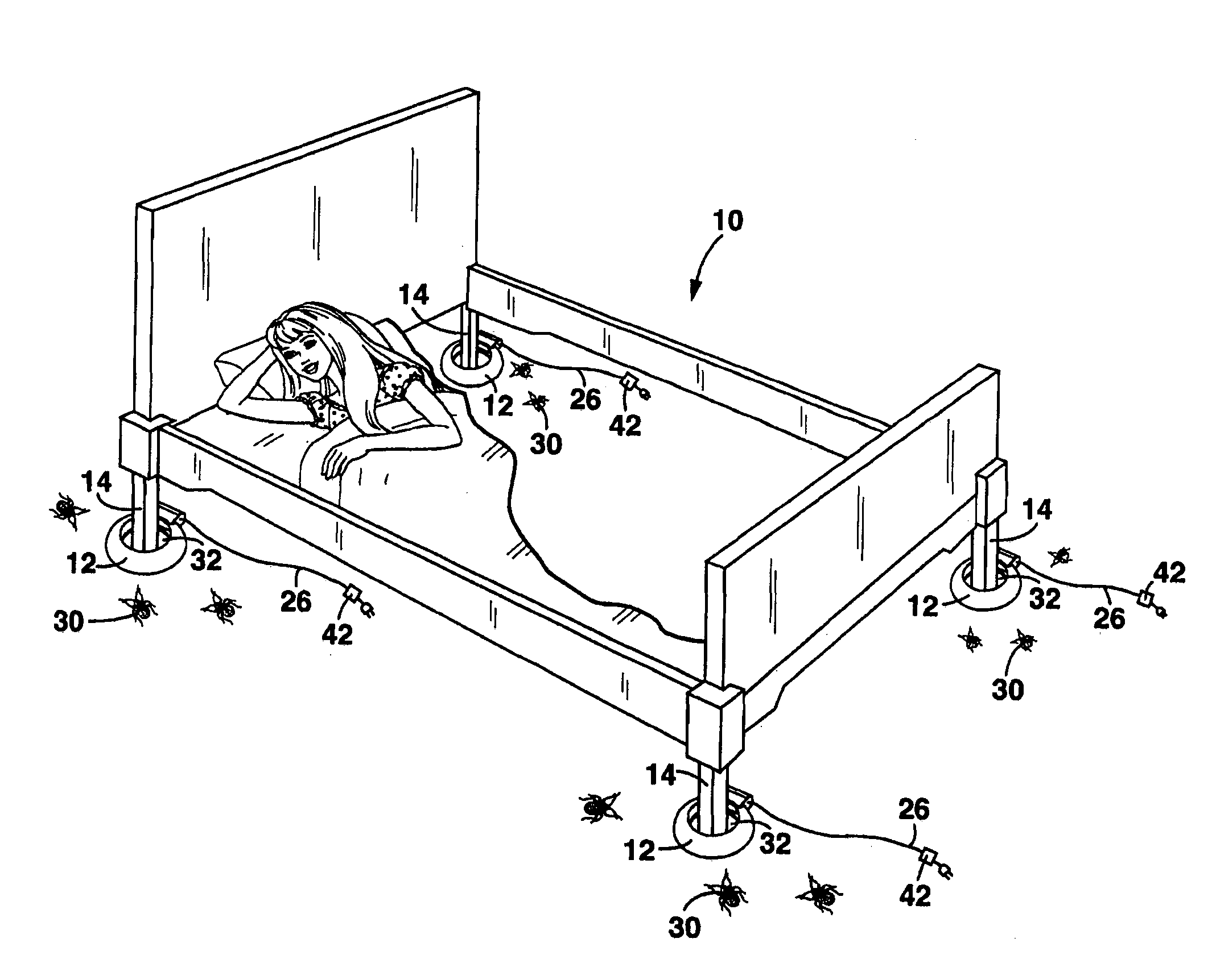 Electronic Insect Barrier