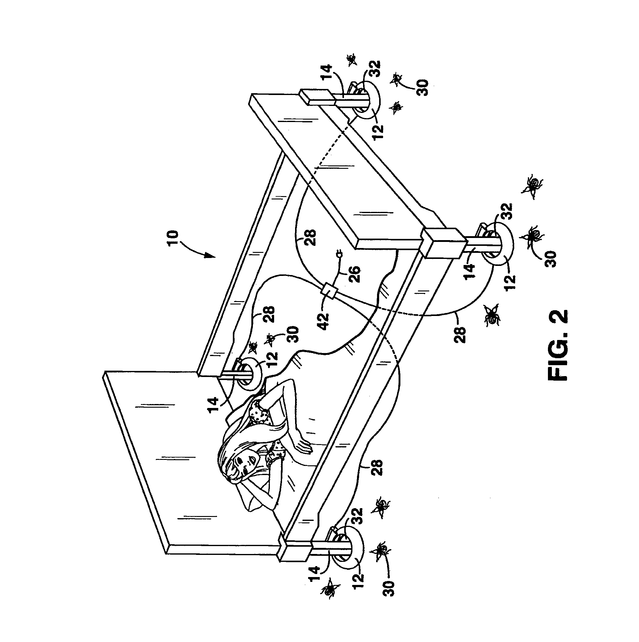 Electronic Insect Barrier