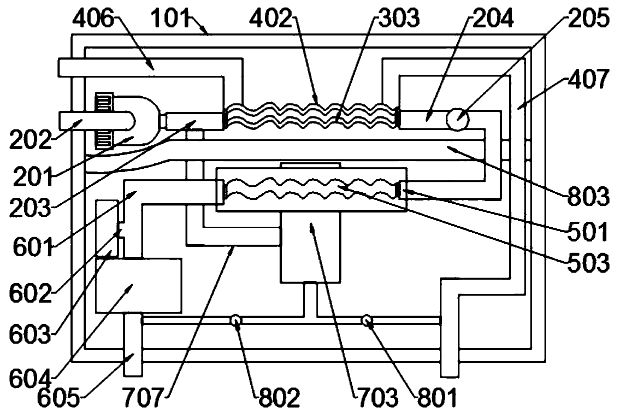 Heat pump type solution humidifying air treatment device