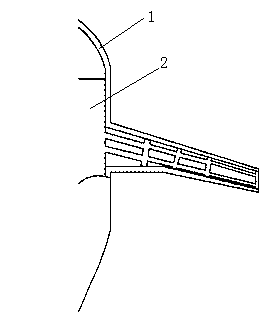 Whisker enhanced photosensitive resin aero-elastic high-speed wind tunnel test model