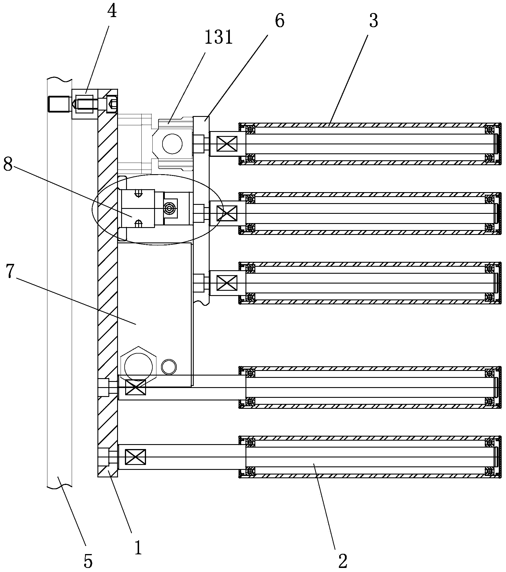 Coiled material tension control system