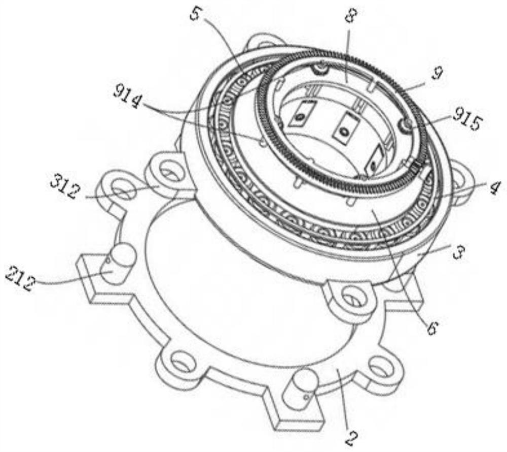 Mounting device for power plant monitoring camera