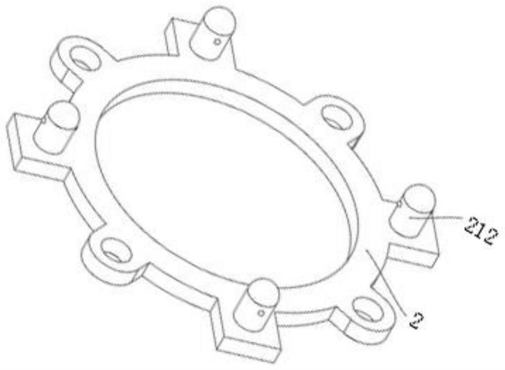 Mounting device for power plant monitoring camera