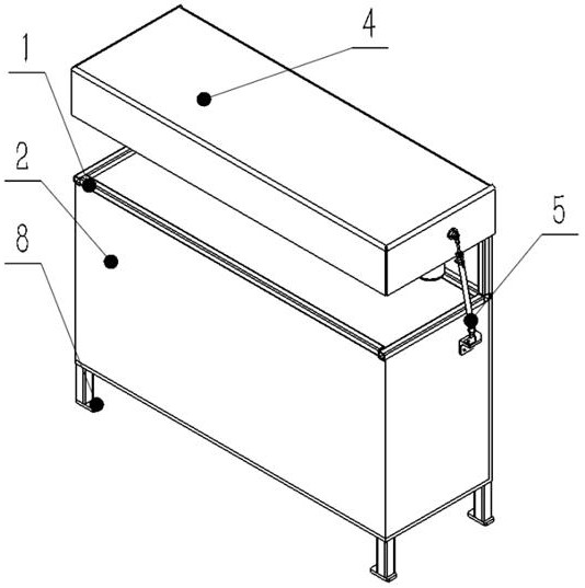 Robot quick-change tool magazine