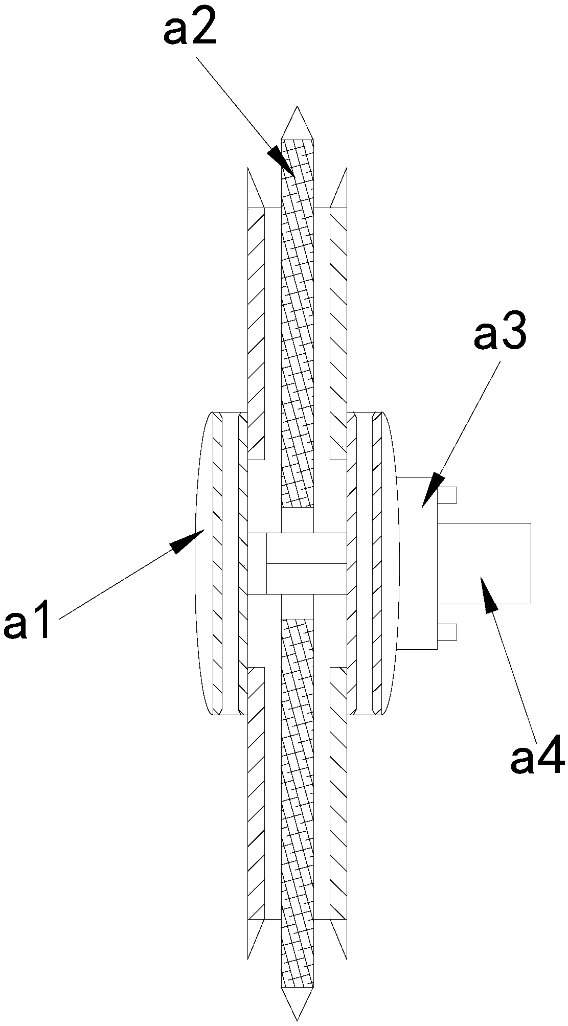 String-cutting equipment for juice-liquid separation type recovery processing of birch board