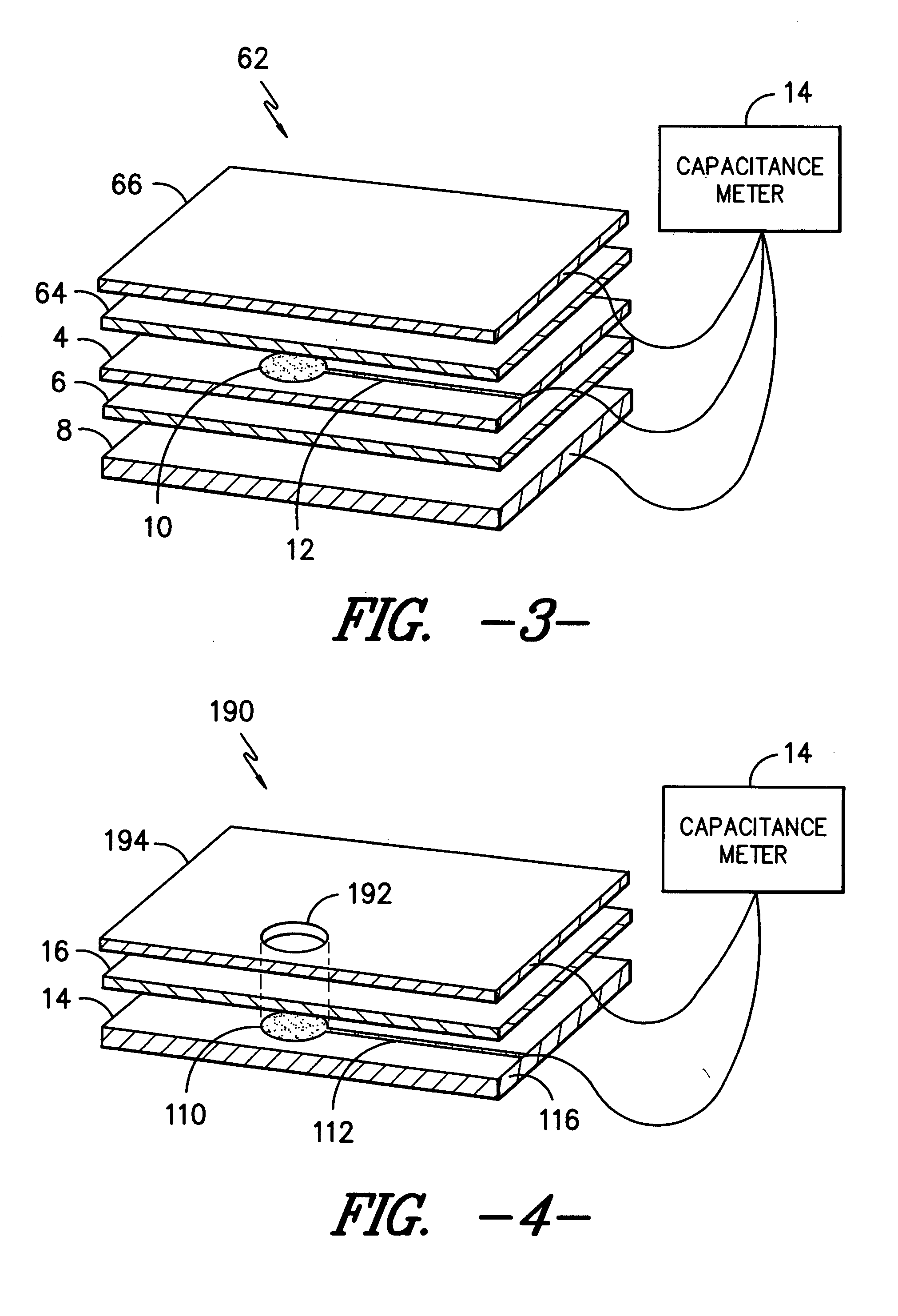 Printed capacitive sensor