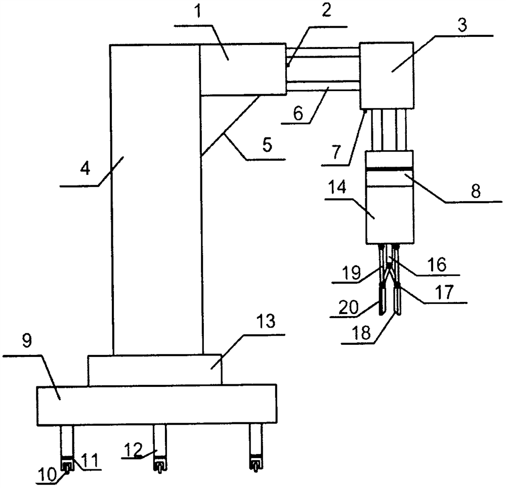 Movable pneumatic manipulator