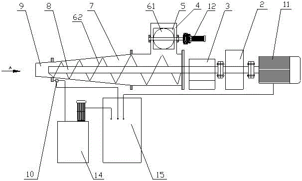 Straw compression molding equipment