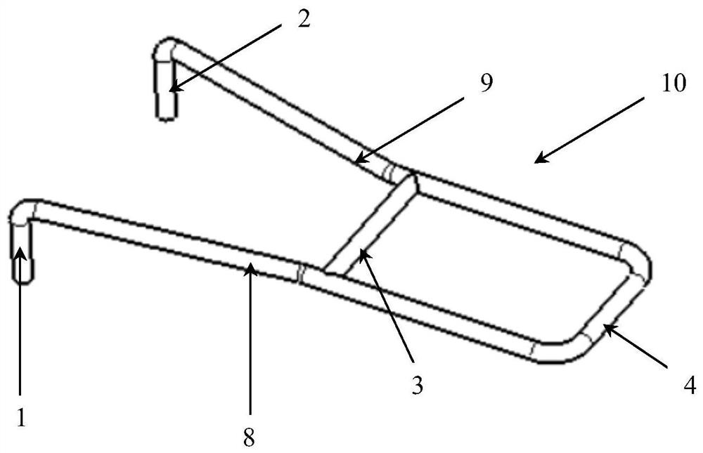 Rescue steering structure of automatic driving rolling brush type sweeper