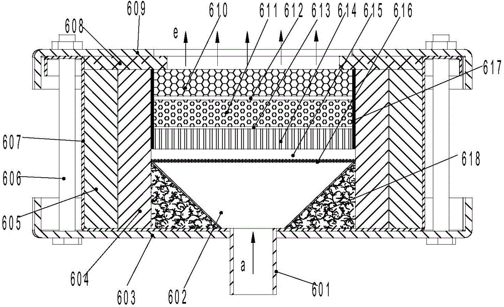 Gas catalytic flameless near-infrared heating annealing furnace